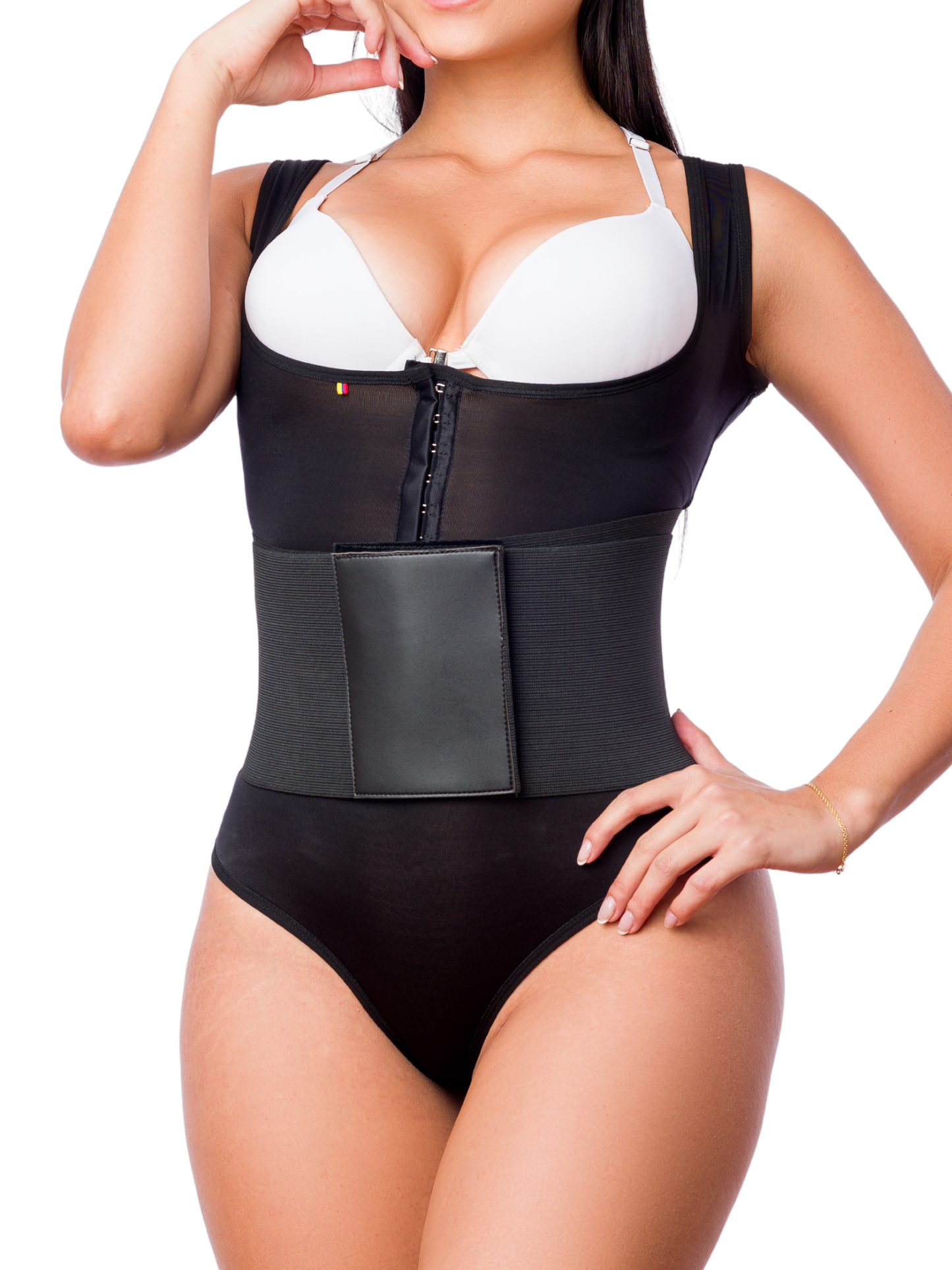 SD-2003 Bodysuit Double-Adjustable Shapewear with Velcro