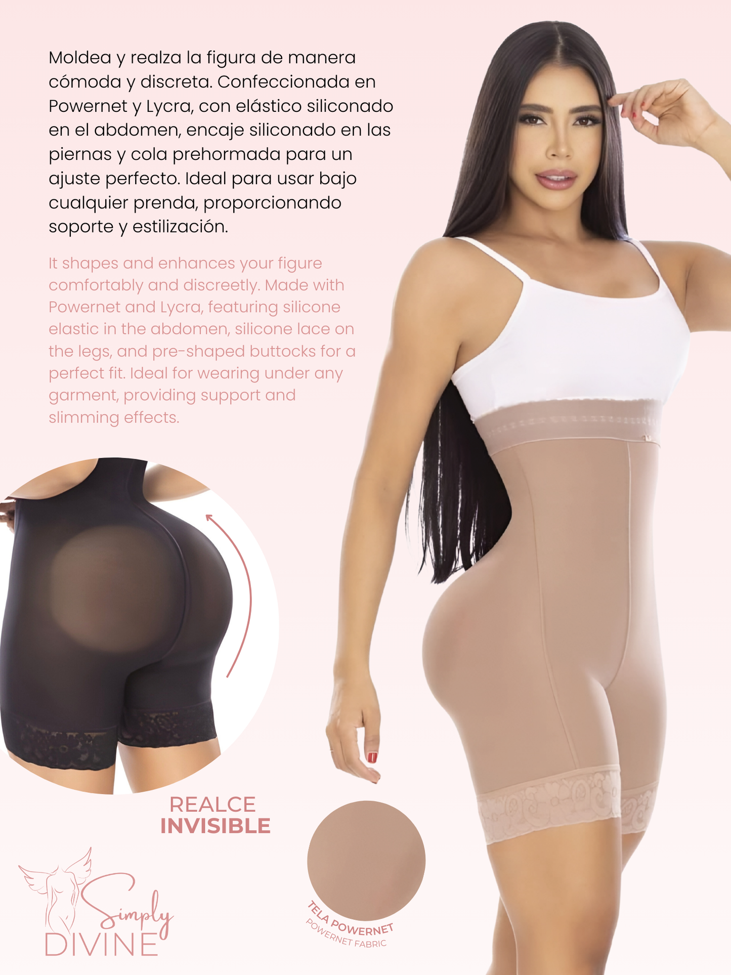 SD-2011 Invisible Strapless Shapewear with Butt Lifting